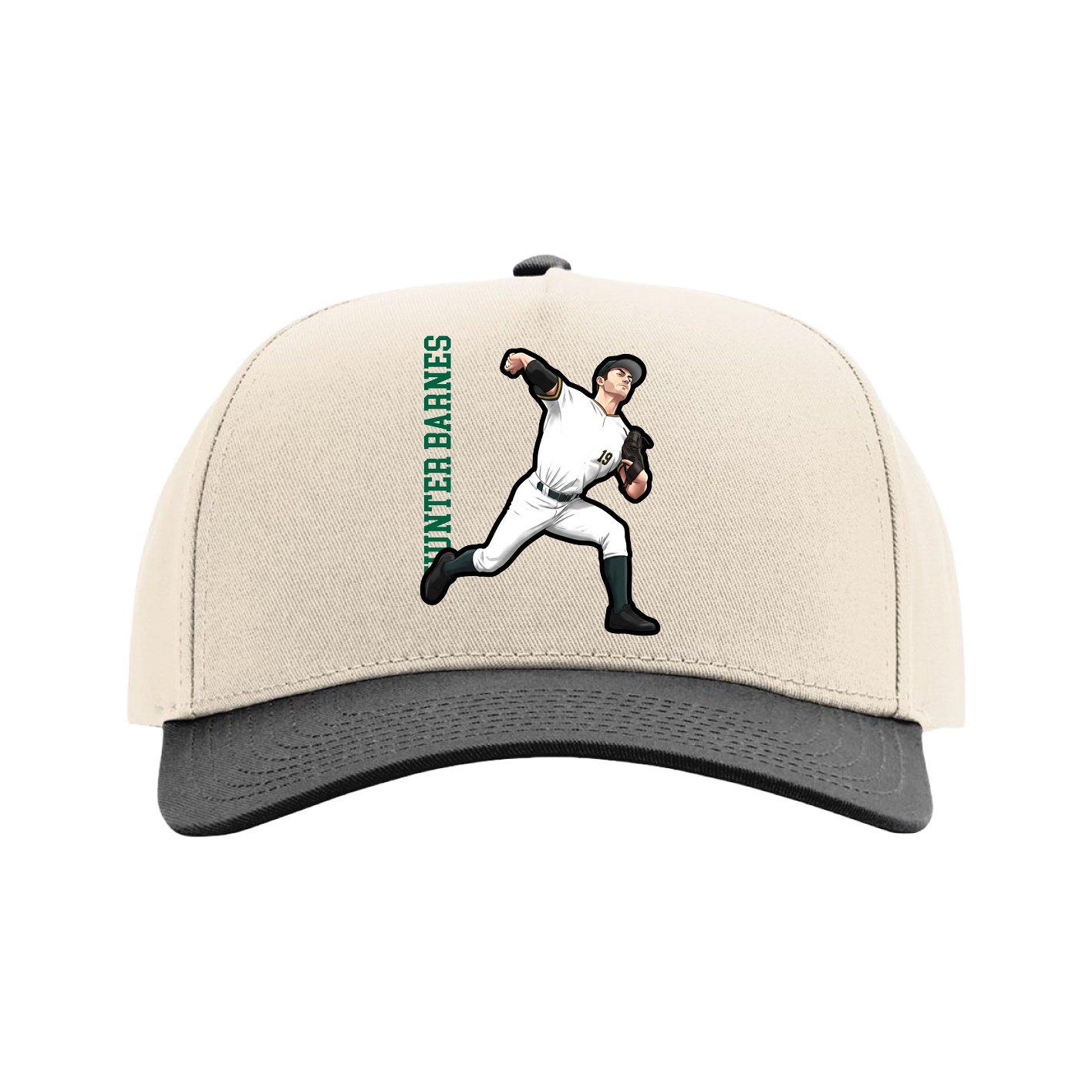 Full Fabric Five-Panel Champ Cap