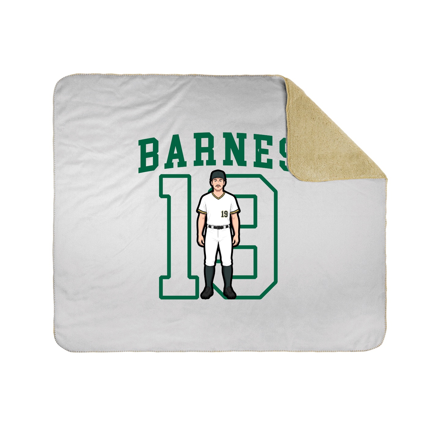 50x60 Sherpa Lined Throw Blanket