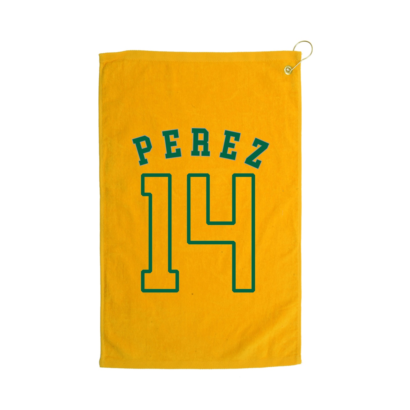 Golf Towel — Shirsey Arch in Gold