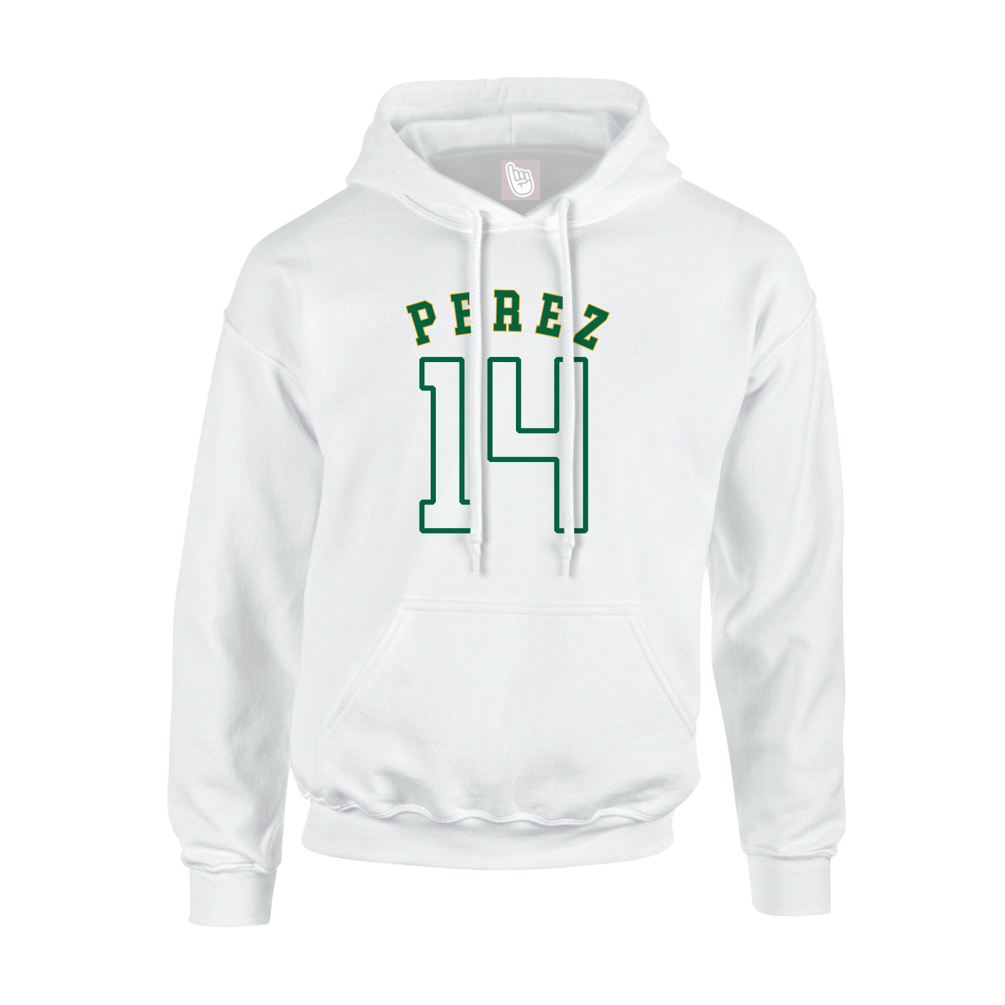 Hoodie — Shirsey Arch in White
