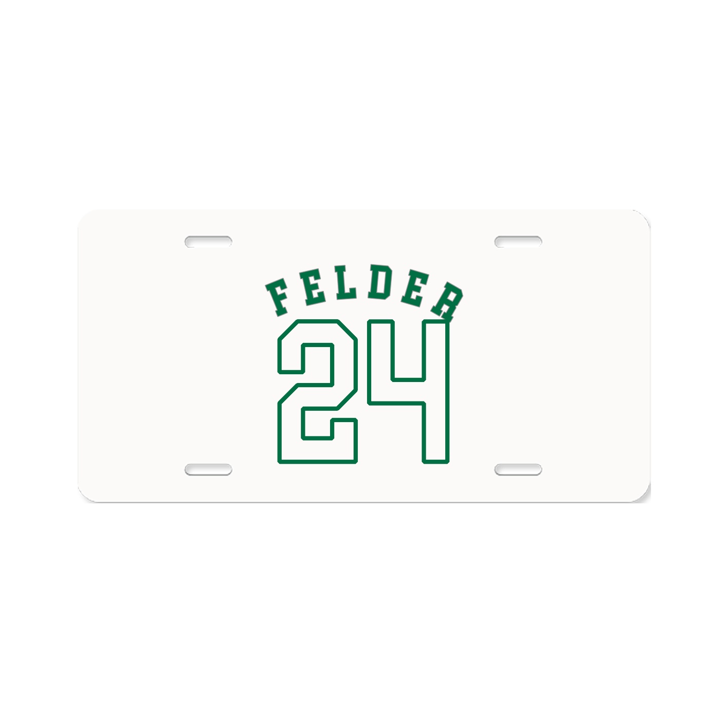 License Plate — Shirsey Arch in Classic