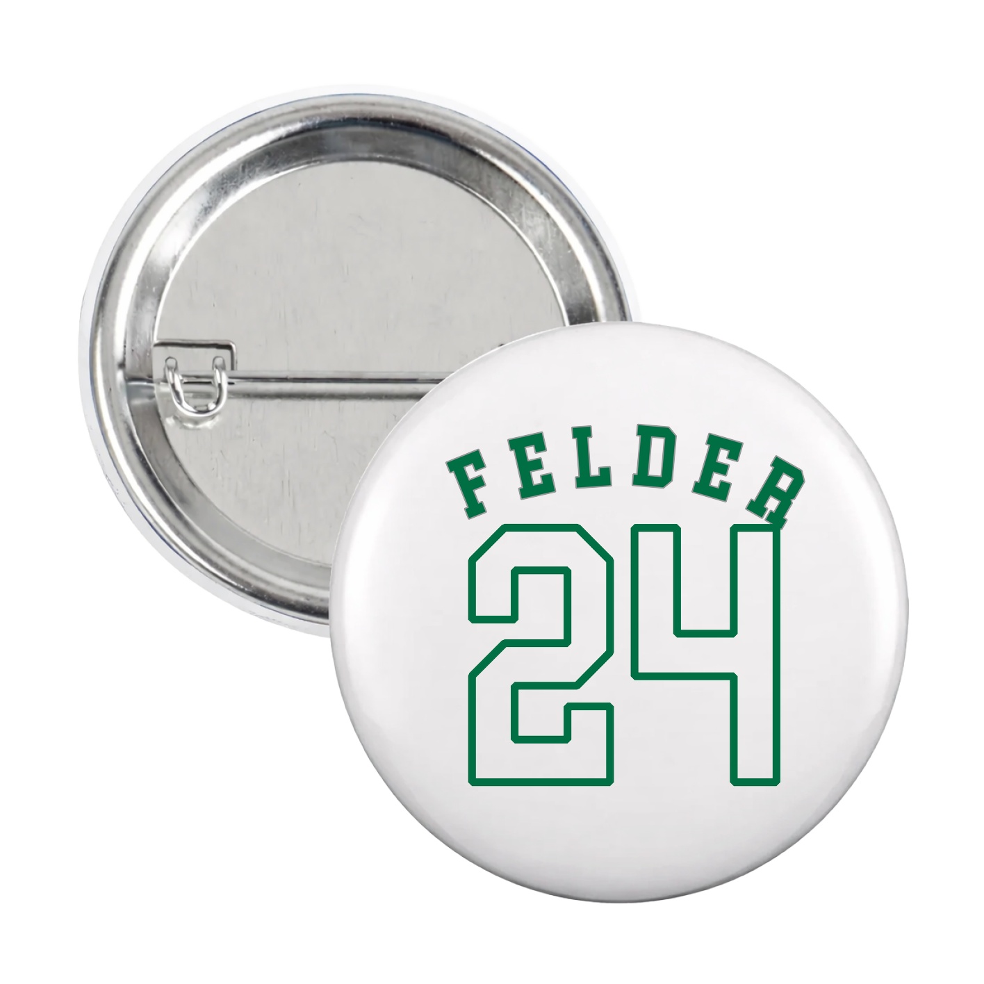 Game Day Button — Shirsey Arch in White