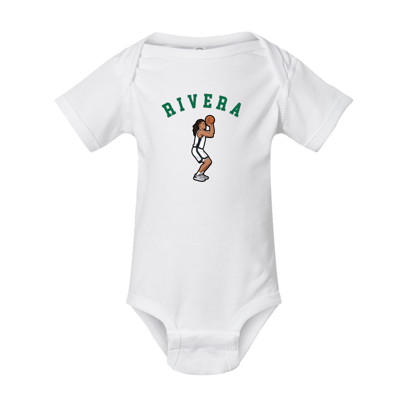 Baby Onesie — Shirsey Arch in White