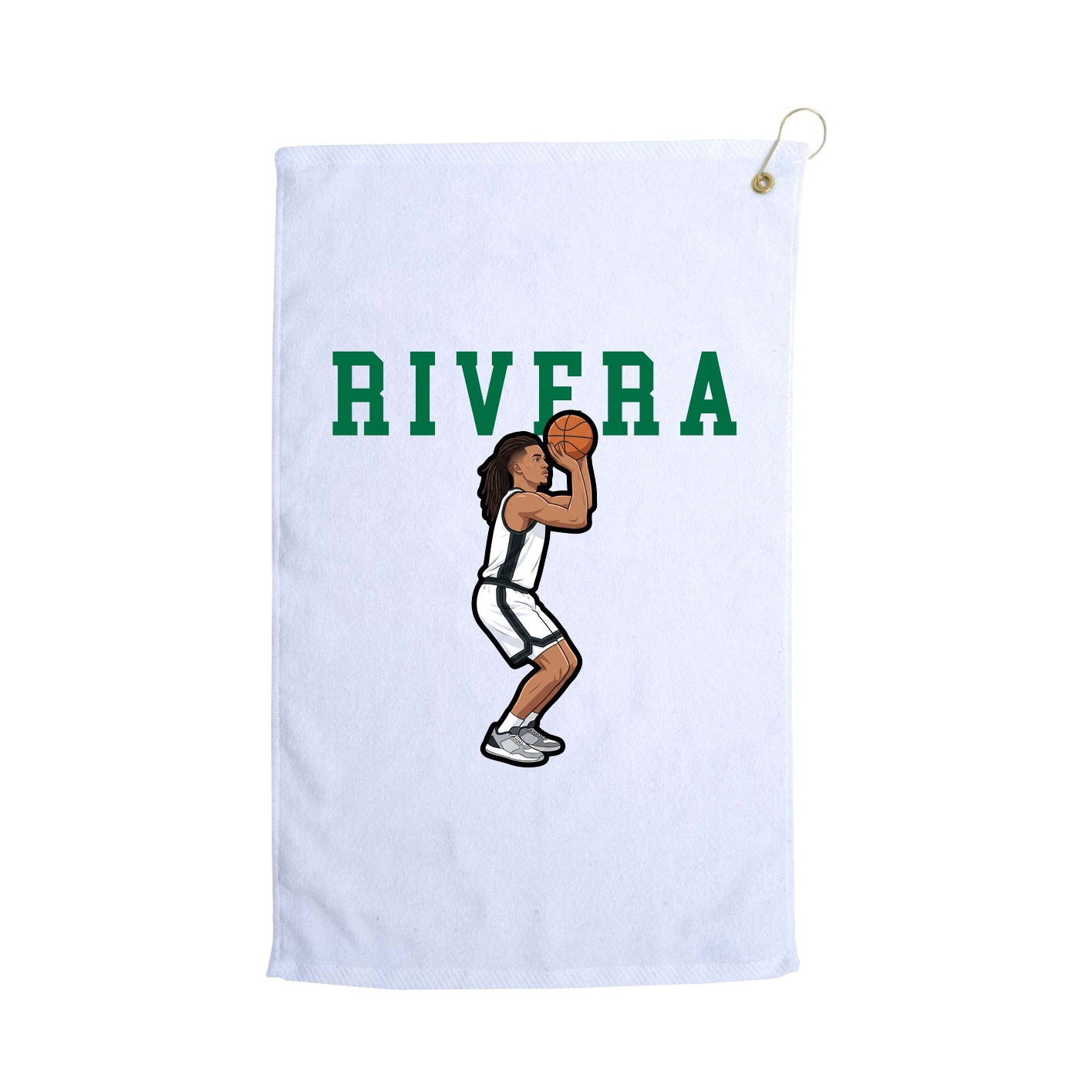 Golf Towel — Shirsey in White