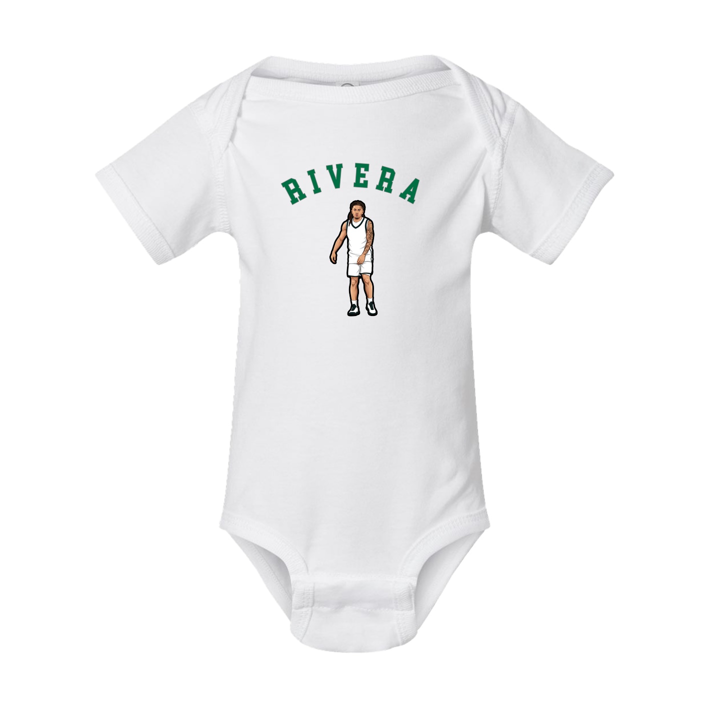 Baby Onesie — Shirsey Arch in White