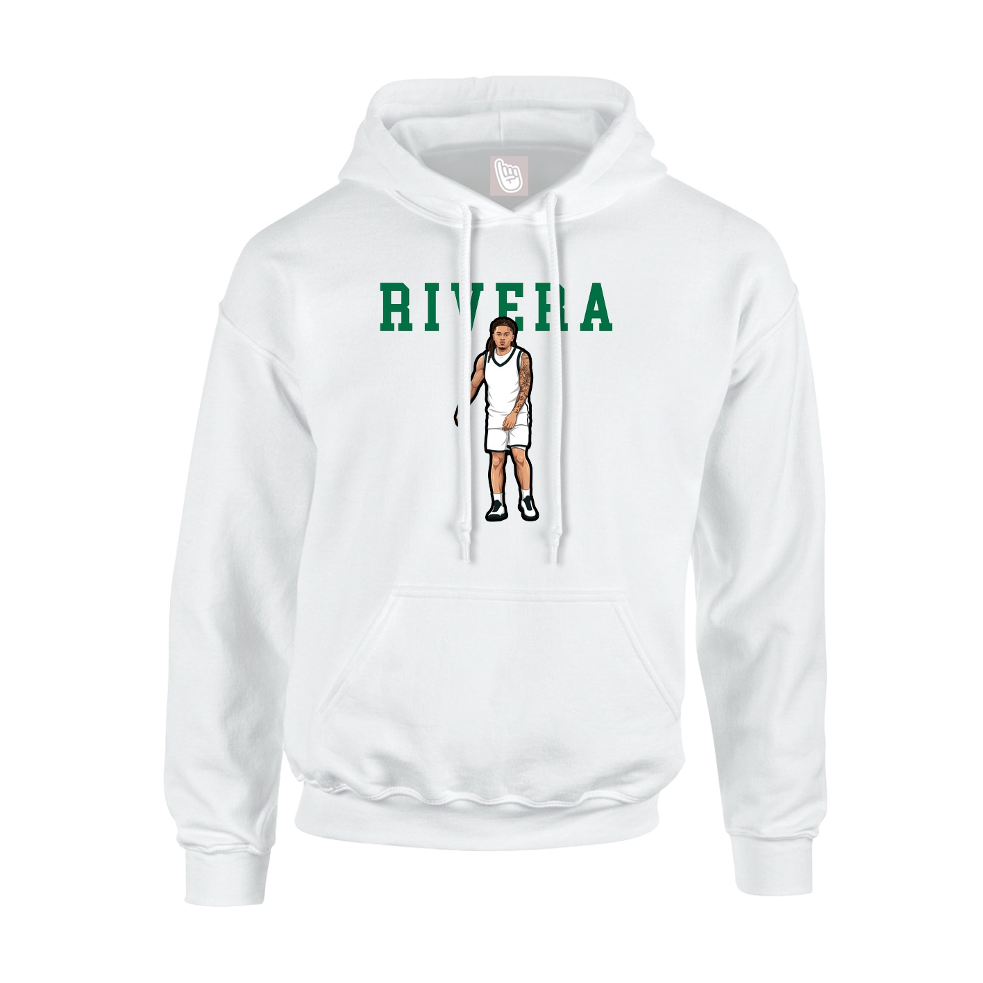 Youth Hoodie — Shirsey in White