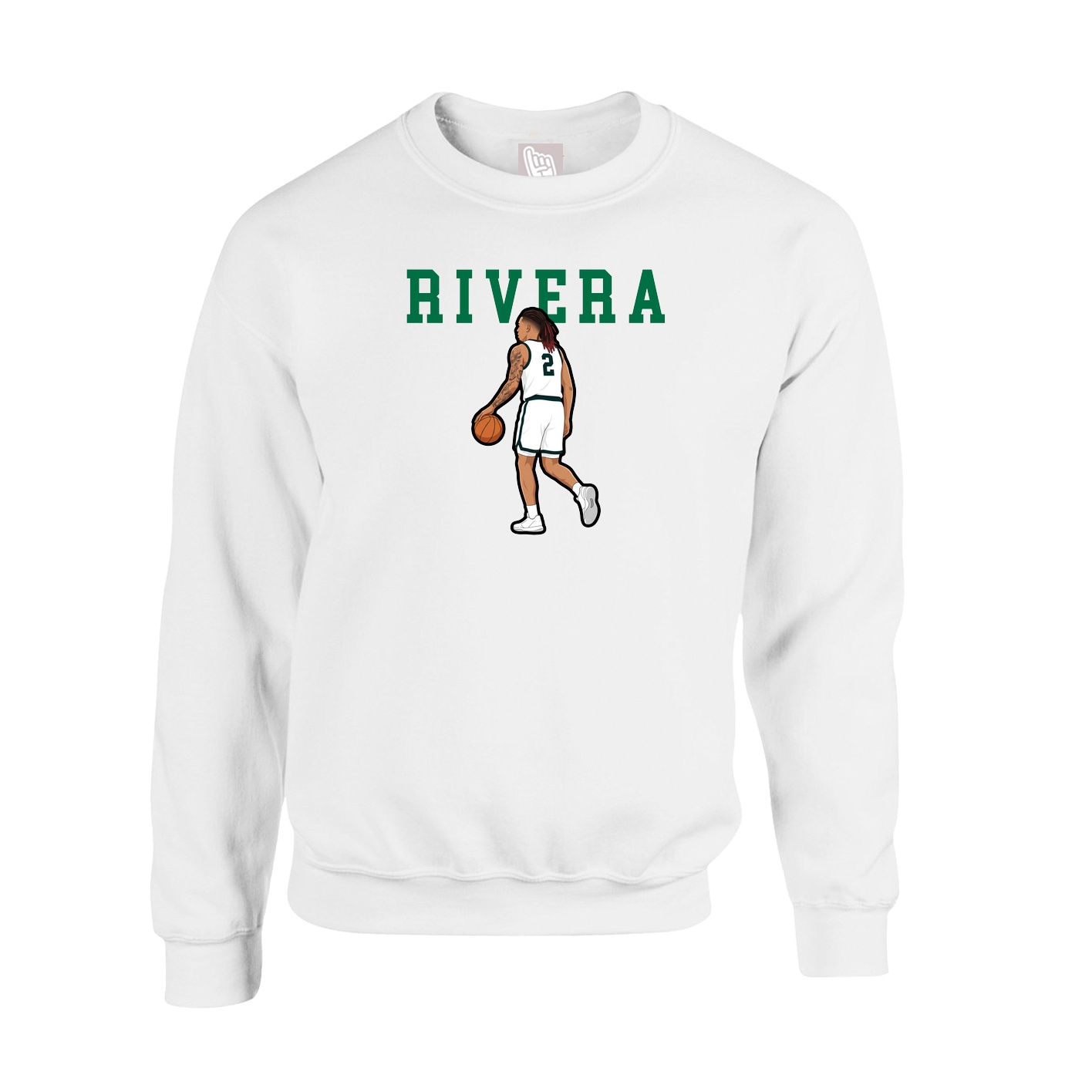 Fleece Crew — Shirsey in White