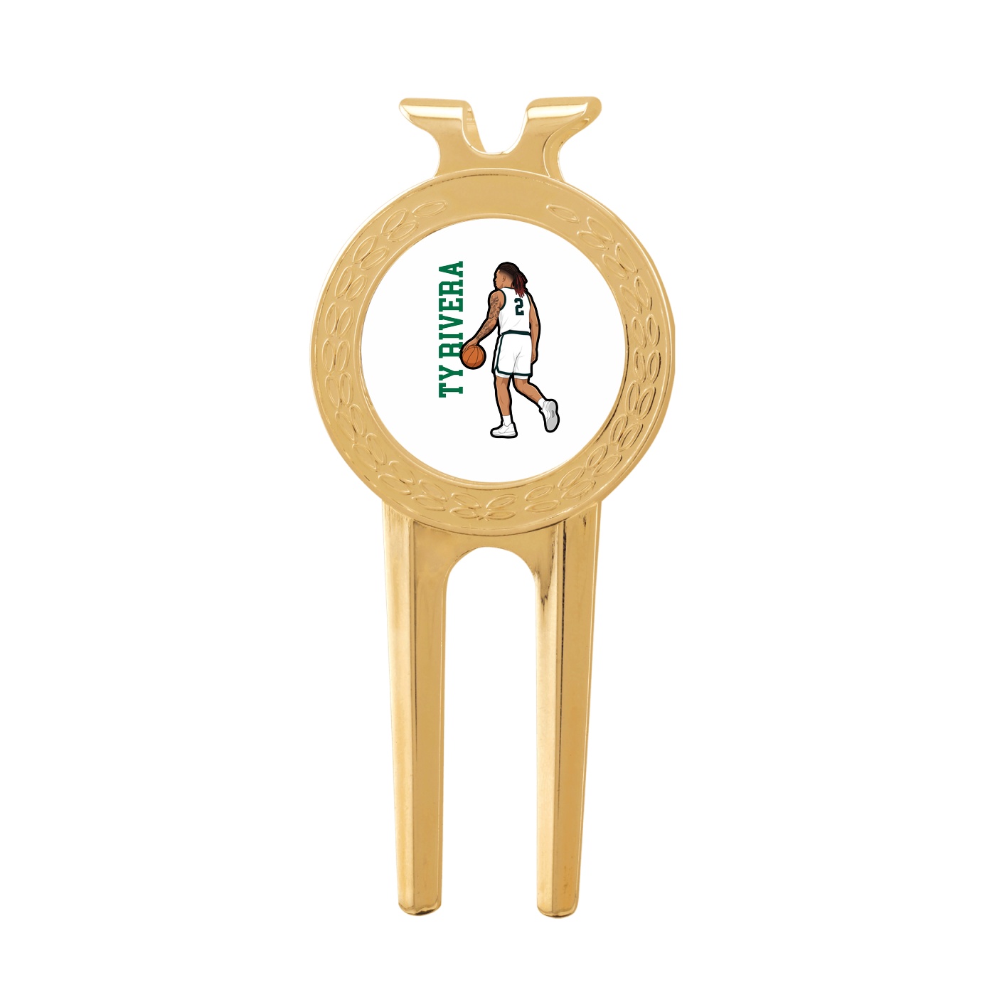 Divot Tool with Ball Marker — Name Vertical in Classic