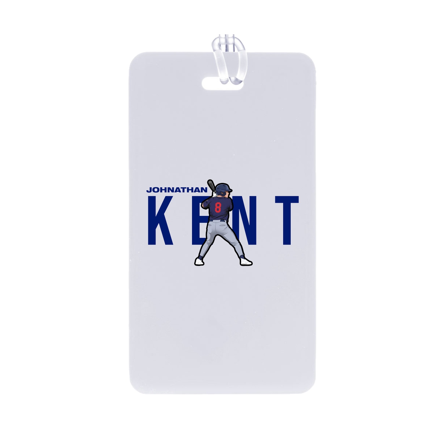 Bag Tag — Player Name in Classic
