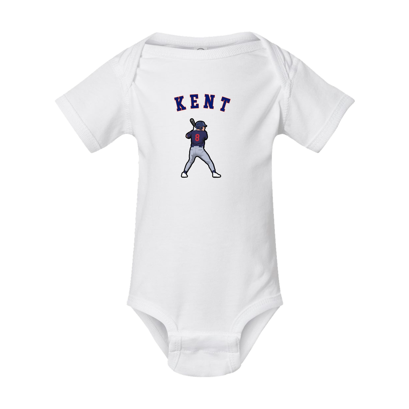 Baby Onesie — Shirsey Arch in White