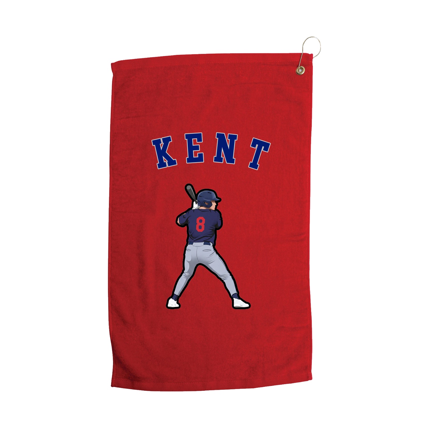 Golf Towel — Shirsey Arch in Red