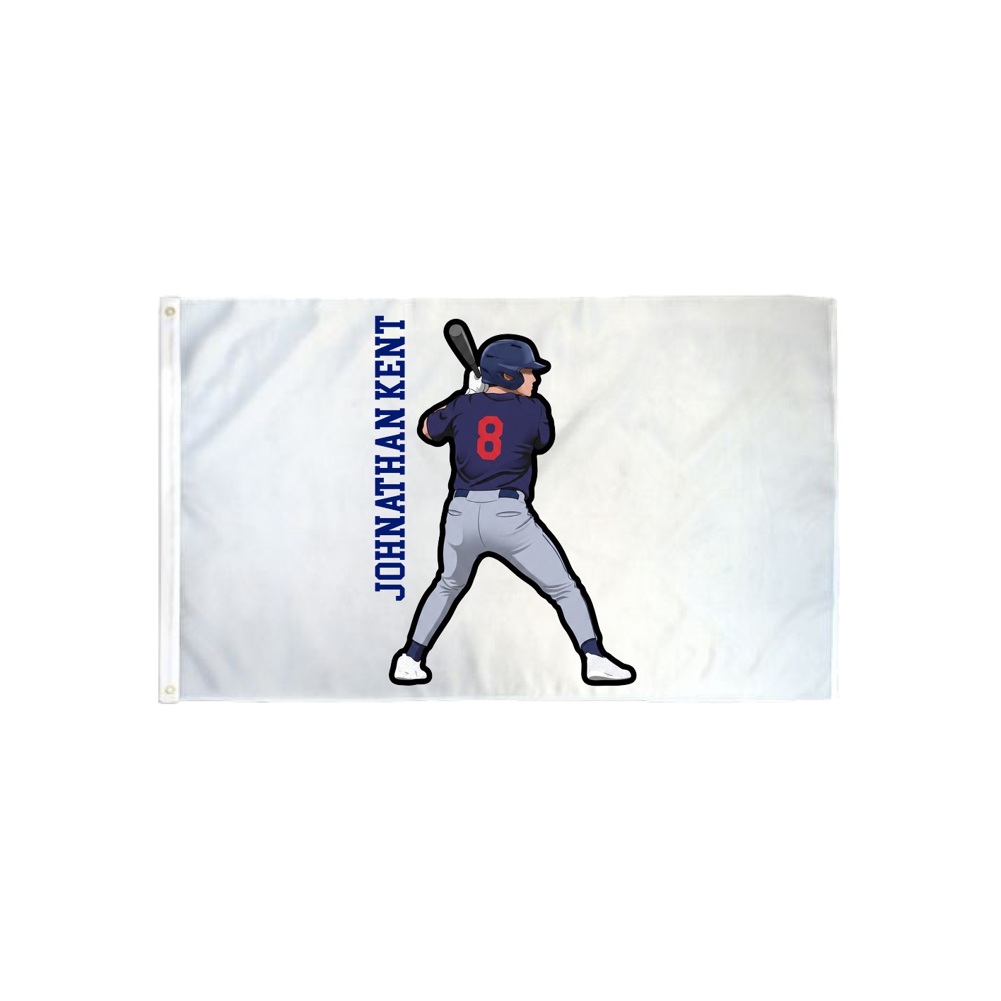 3x5 Flag — Name Vertical in Classic