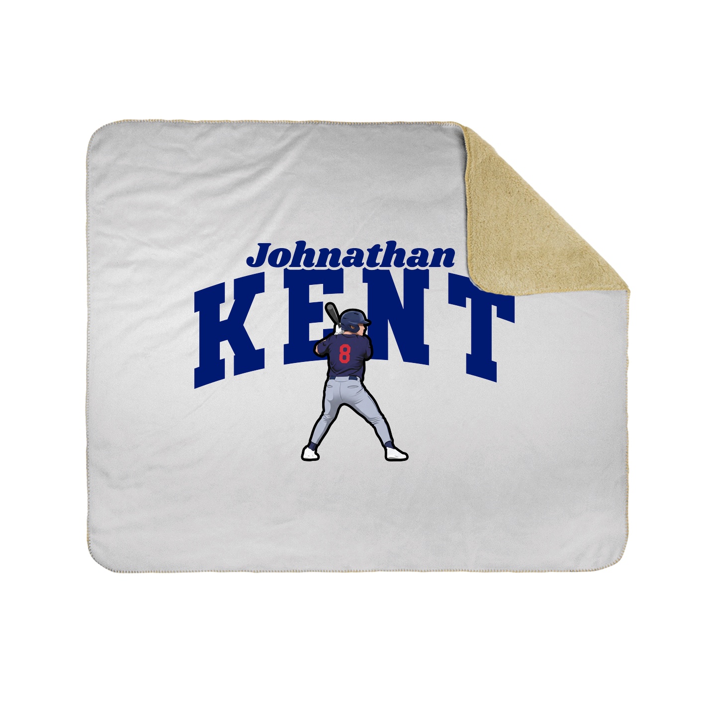 Throw Blanket — Signature Arch in White