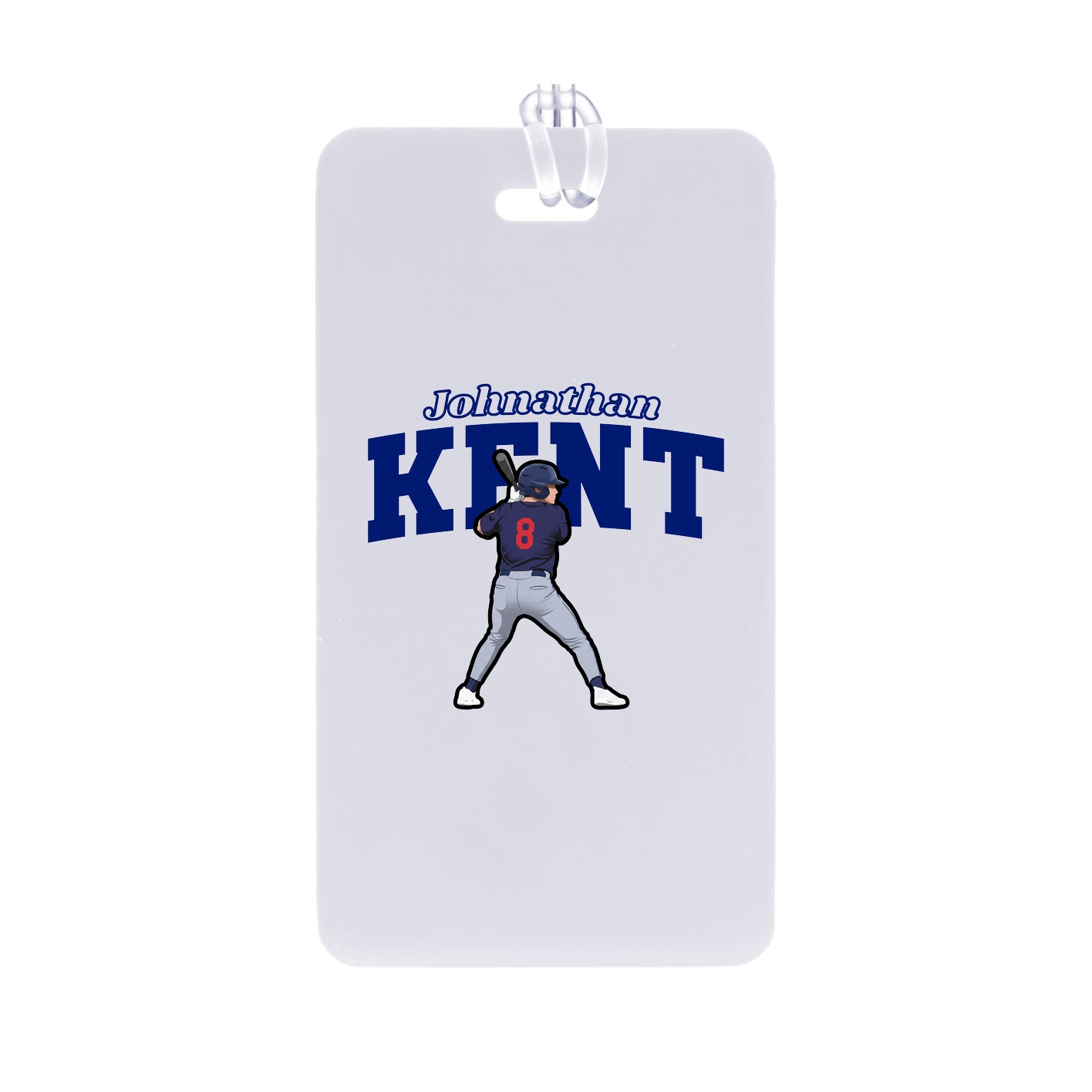 Bag Tag — Name Arch in Classic
