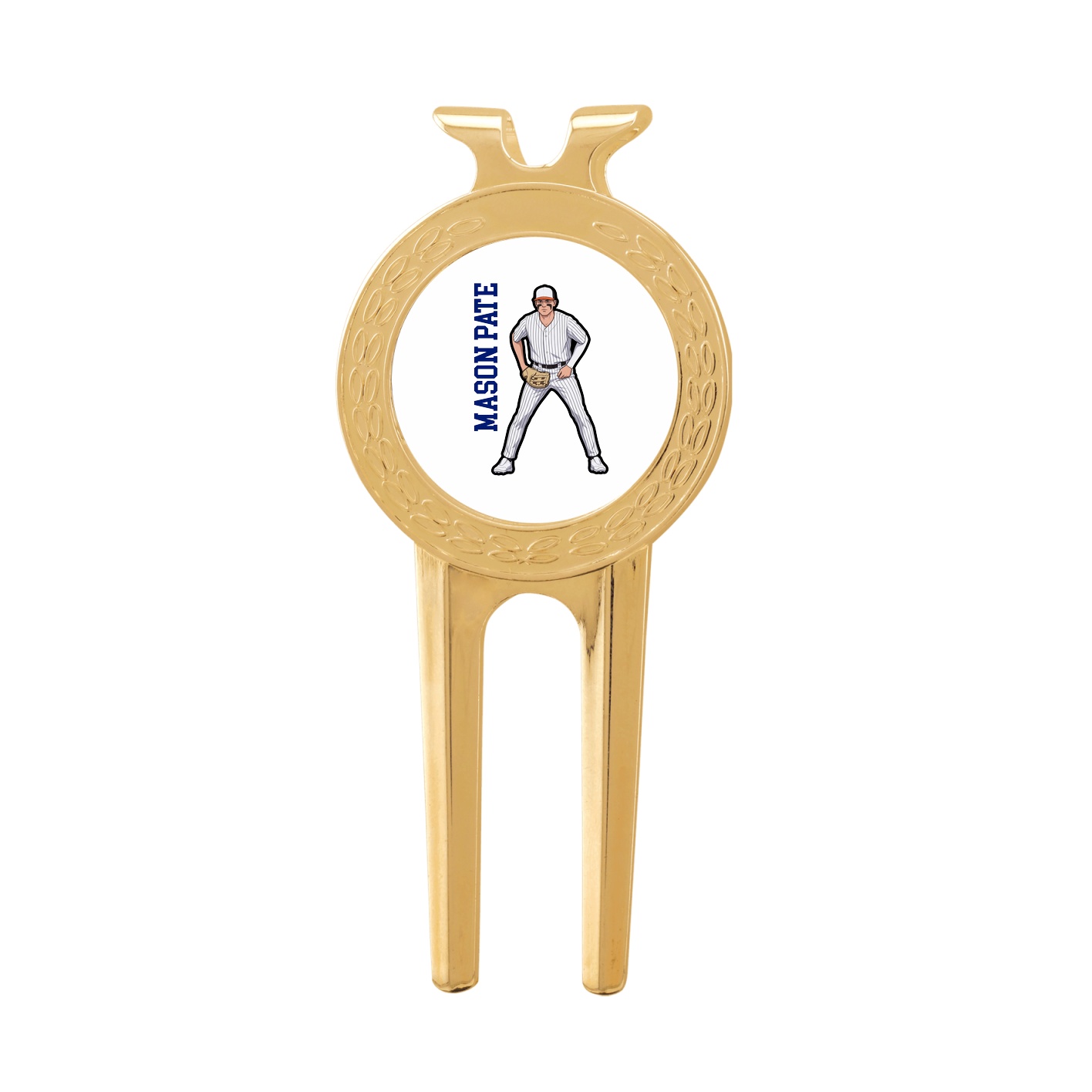 Divot Tool with Ball Marker — Name Vertical in Classic
