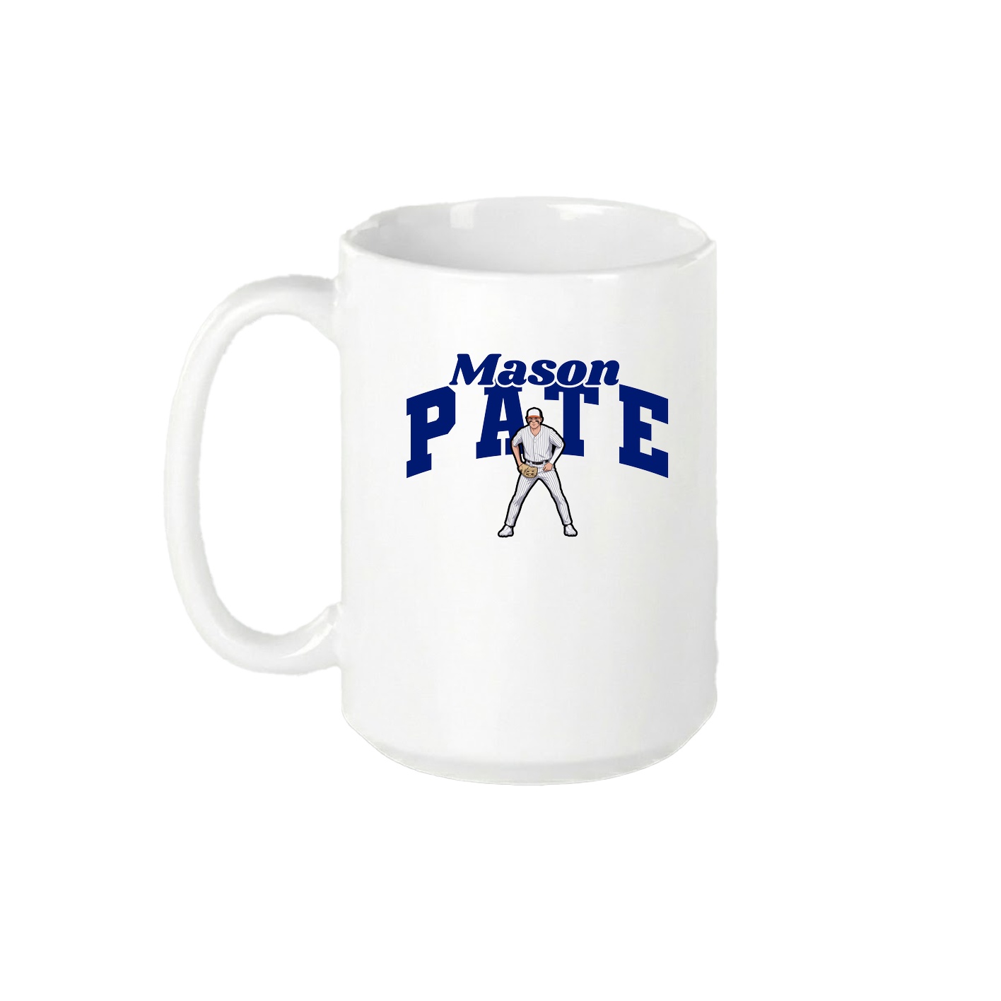 15oz Coffee Mug — Signature Arch in White