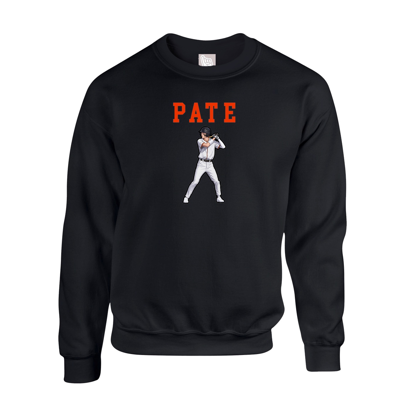 Fleece Crew — Shirsey in Black