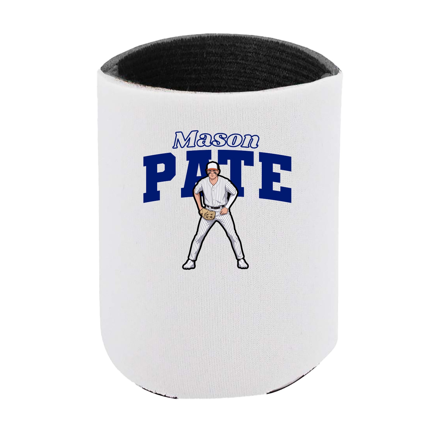 Can Holder — Name Arch in White