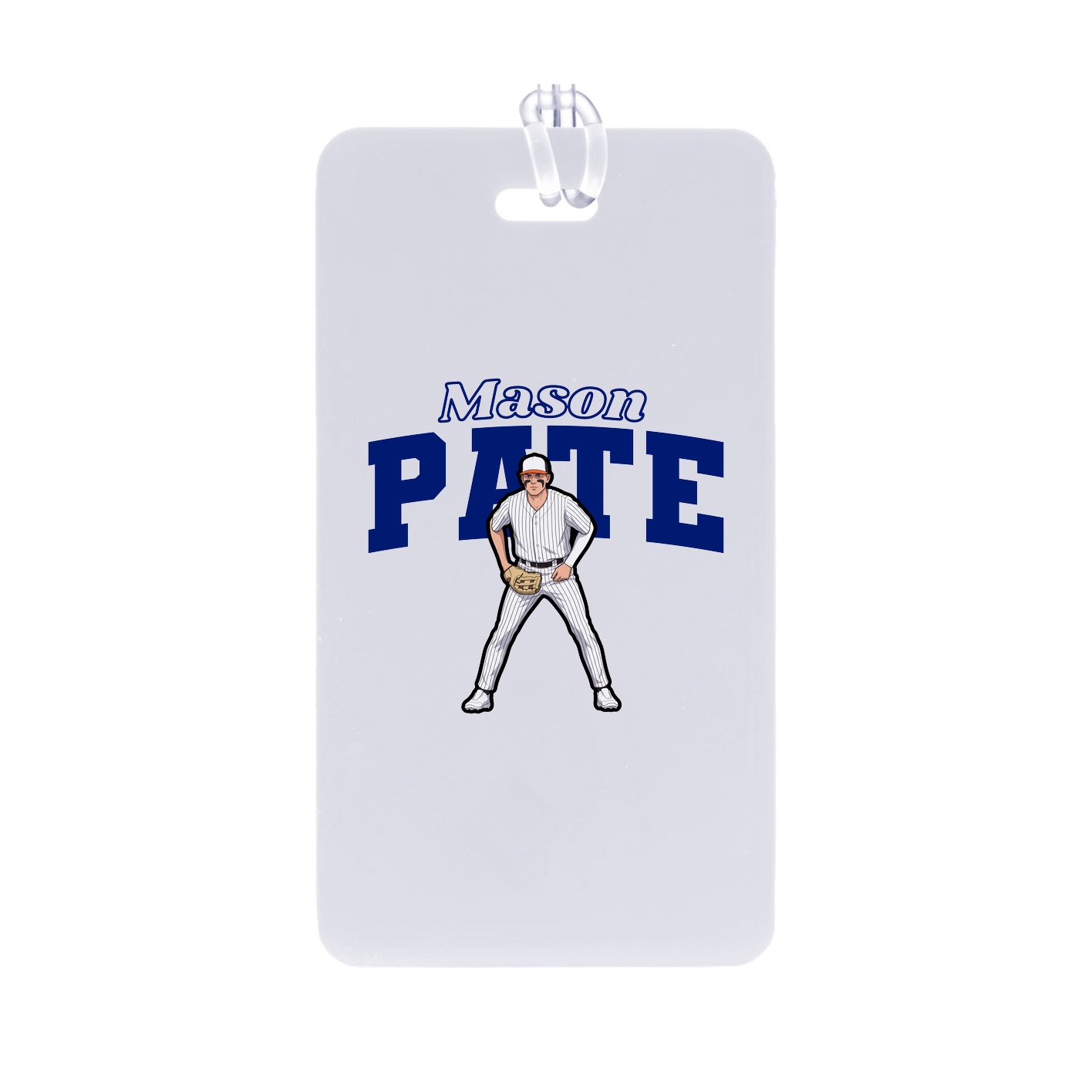Bag Tag — Name Arch in Classic