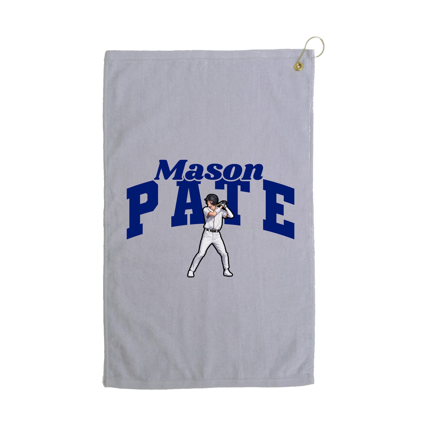 Golf Towel — Signature Arch in Grey