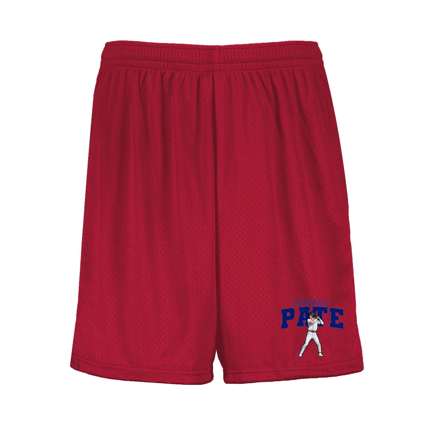 Shorts — Name Arch in Red