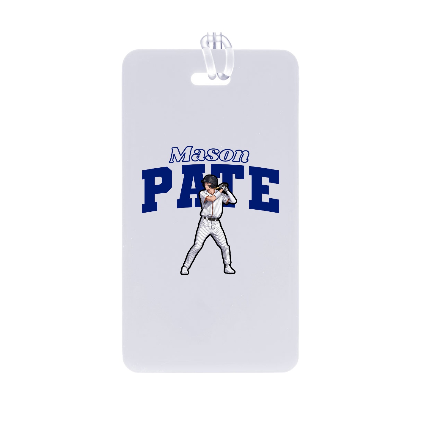 Bag Tag — Name Arch in Classic