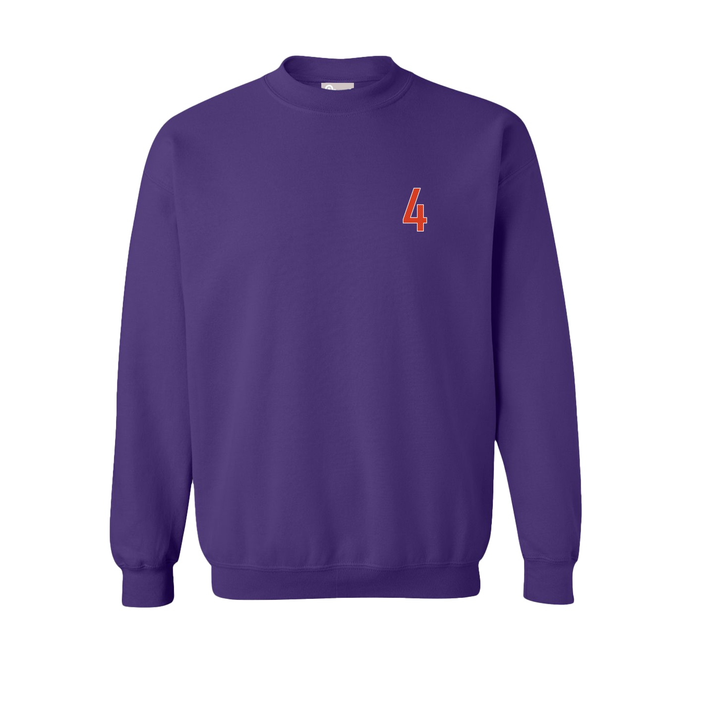 Fleece Crew — Front Shirsy in Purple