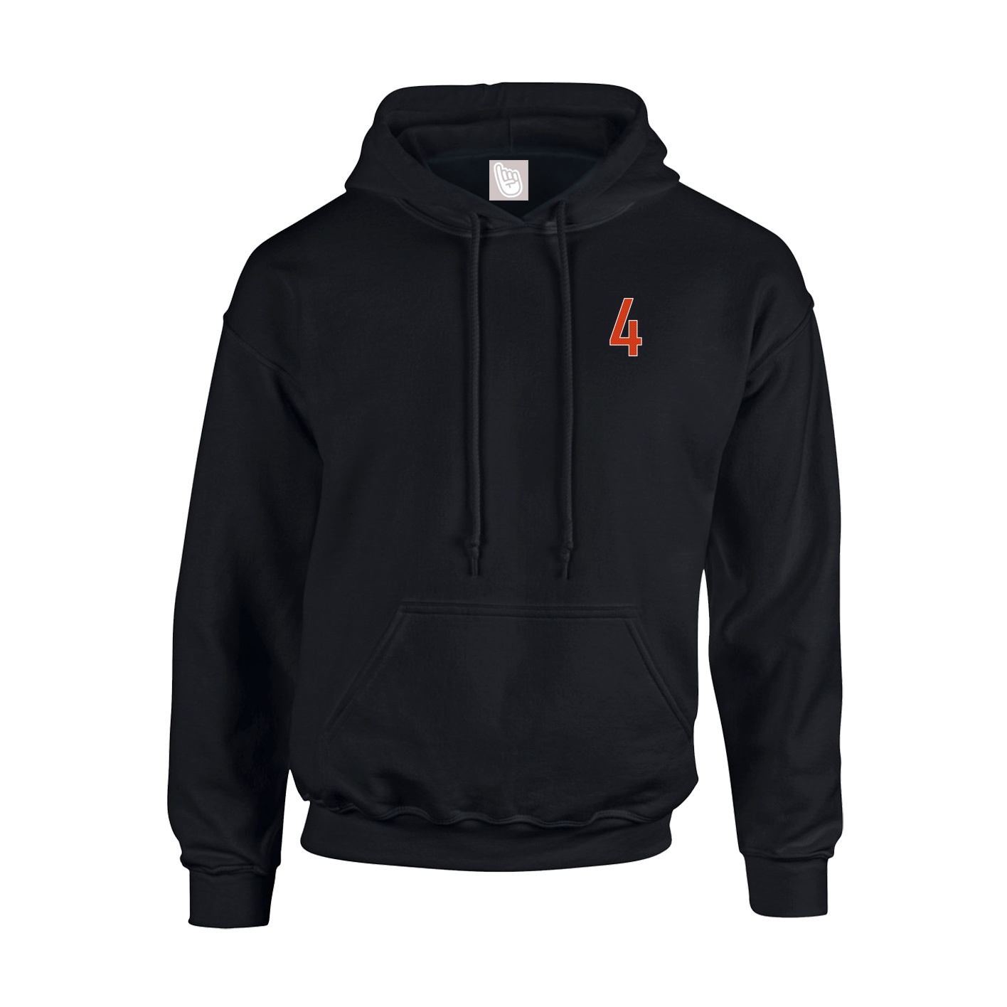 Youth Hoodie — Front Shirsy in Black