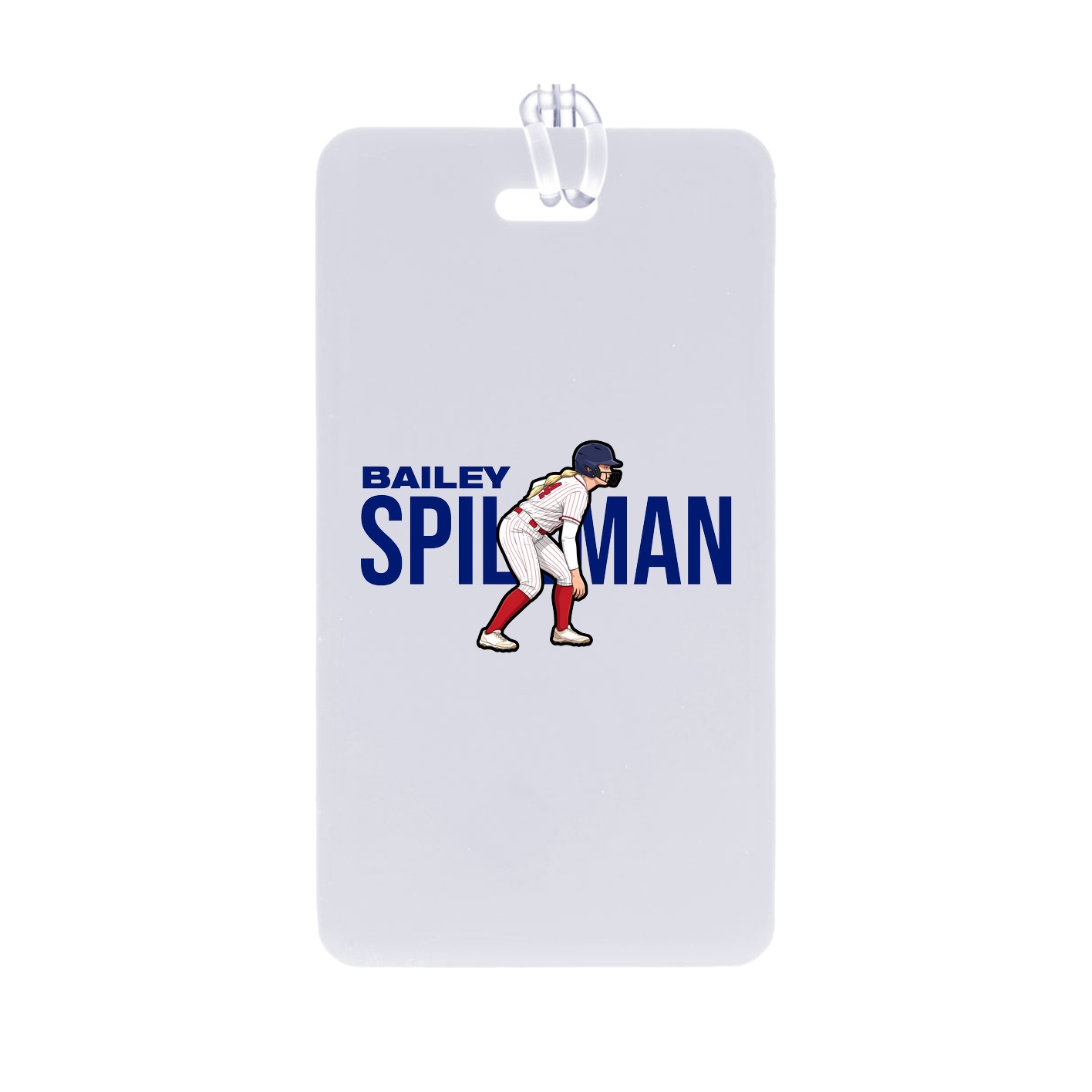 Bag Tag — Player Name in Classic