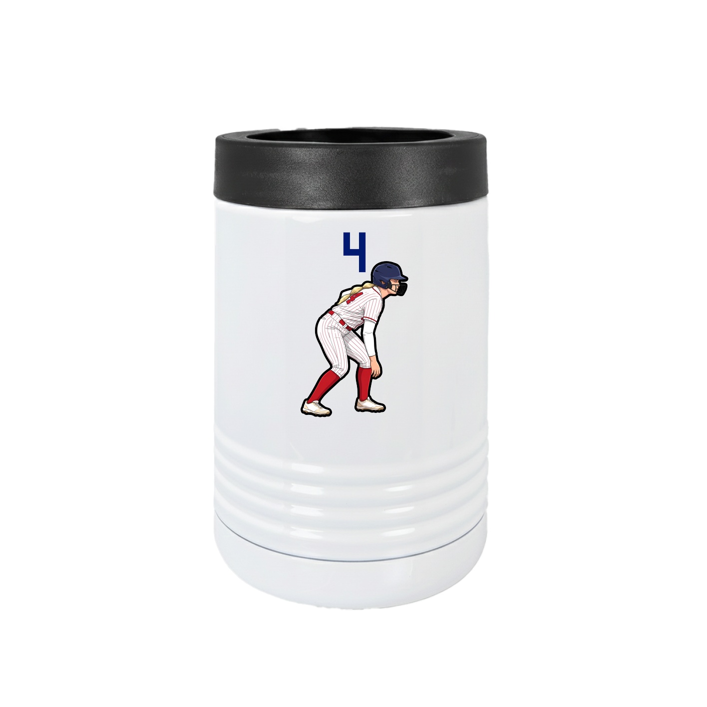 Beverage Holder — Number Top in White