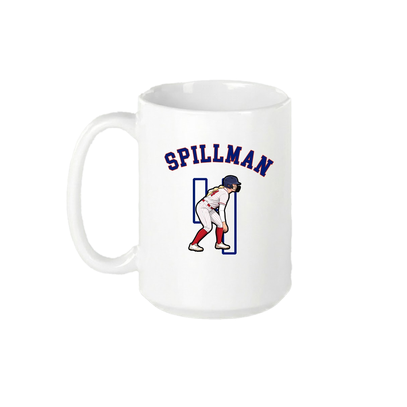 15oz Coffee Mug — Shirsey Arch in White