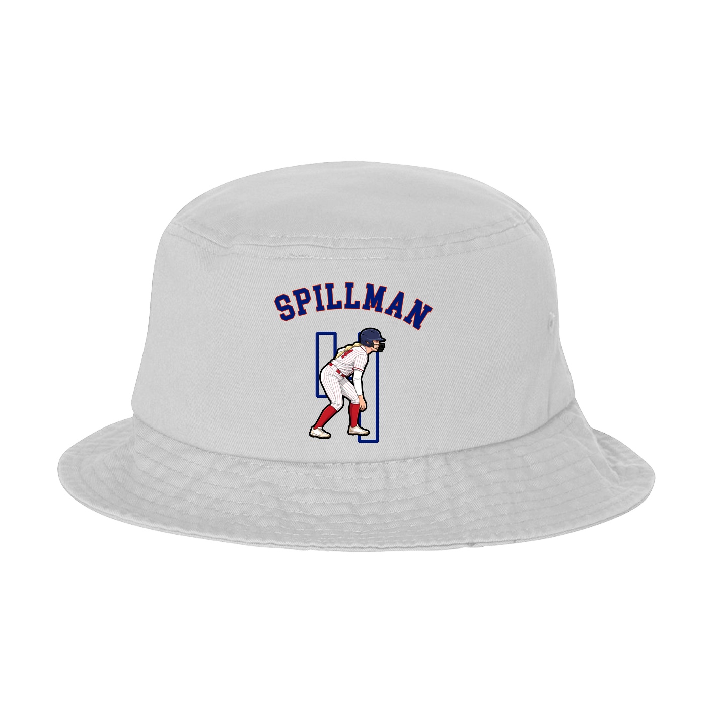 Bucket Cap — Shirsey Arch in White