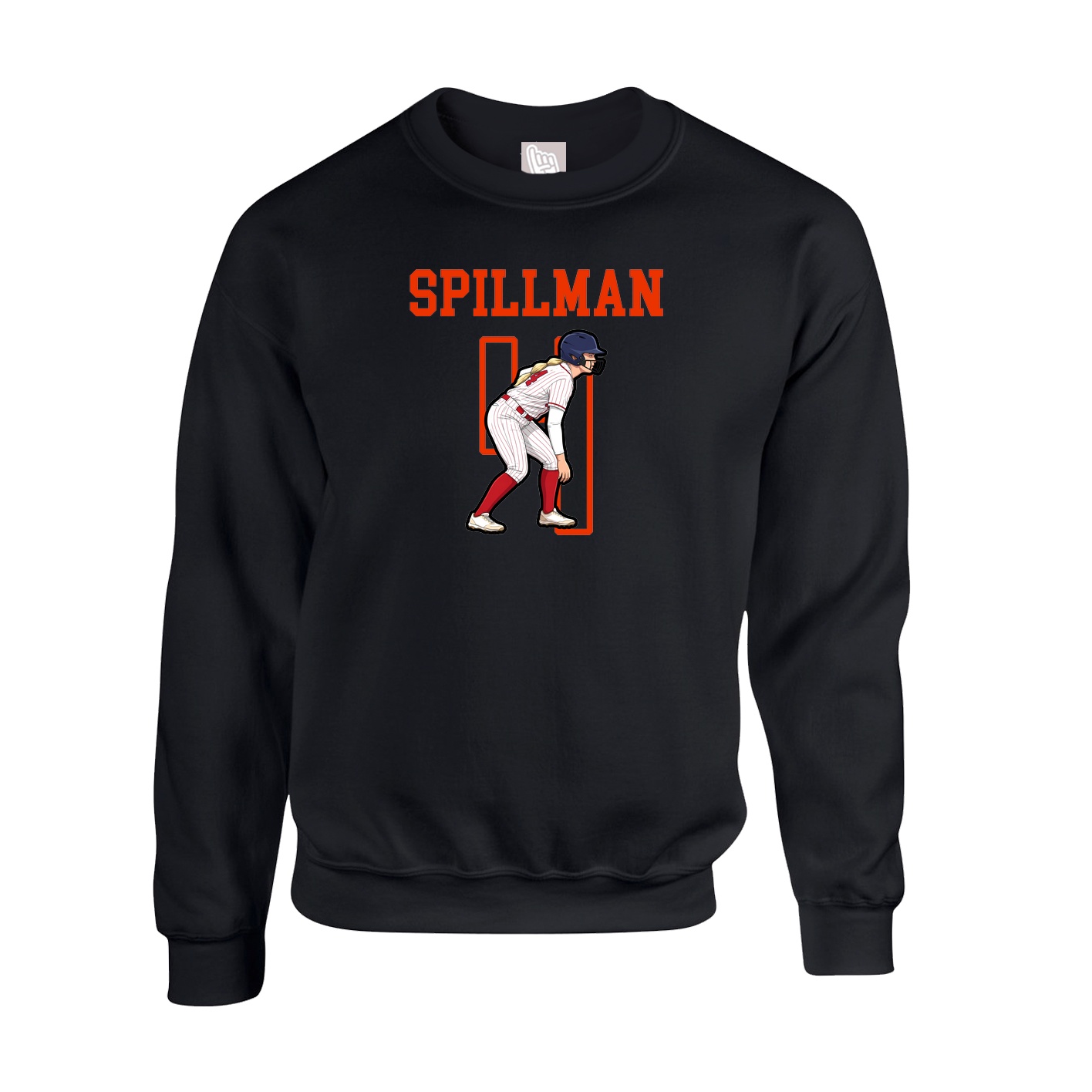 Fleece Crew — Shirsey in Black