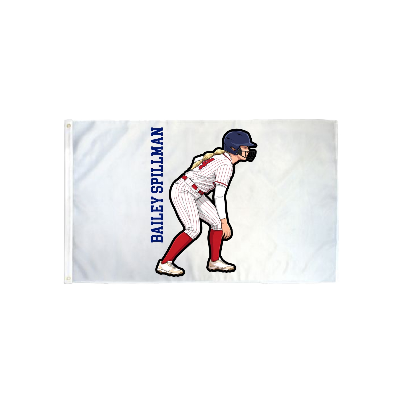 3x5 Flag — Name Vertical in Classic