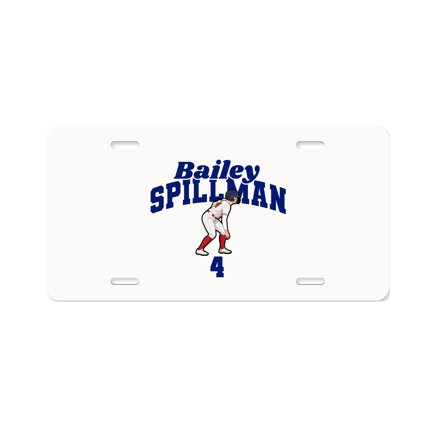 License Plate — Signature Arch in Classic