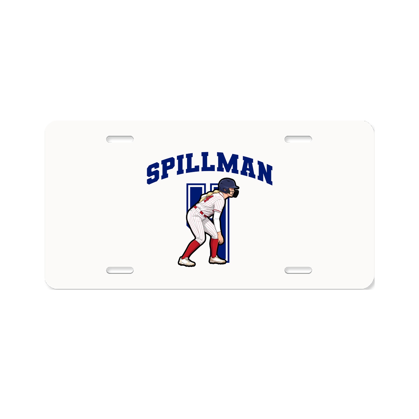 License Plate — Number in Classic