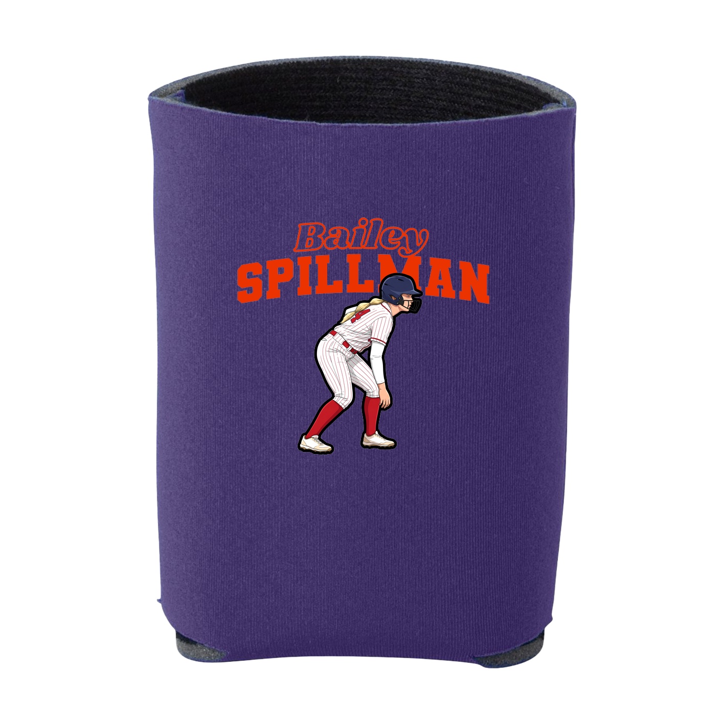 Can Holder — Name Arch in Purple