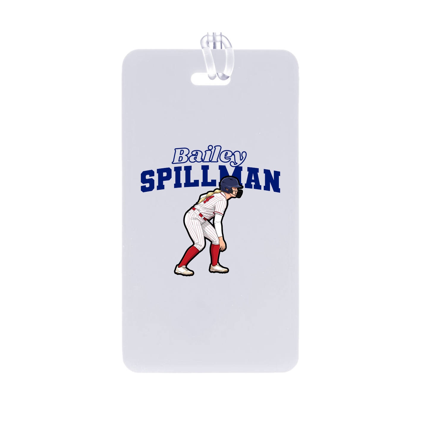 Bag Tag — Name Arch in Classic