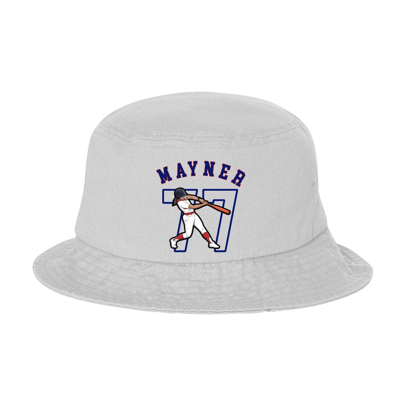 Bucket Cap — Shirsey Arch in White