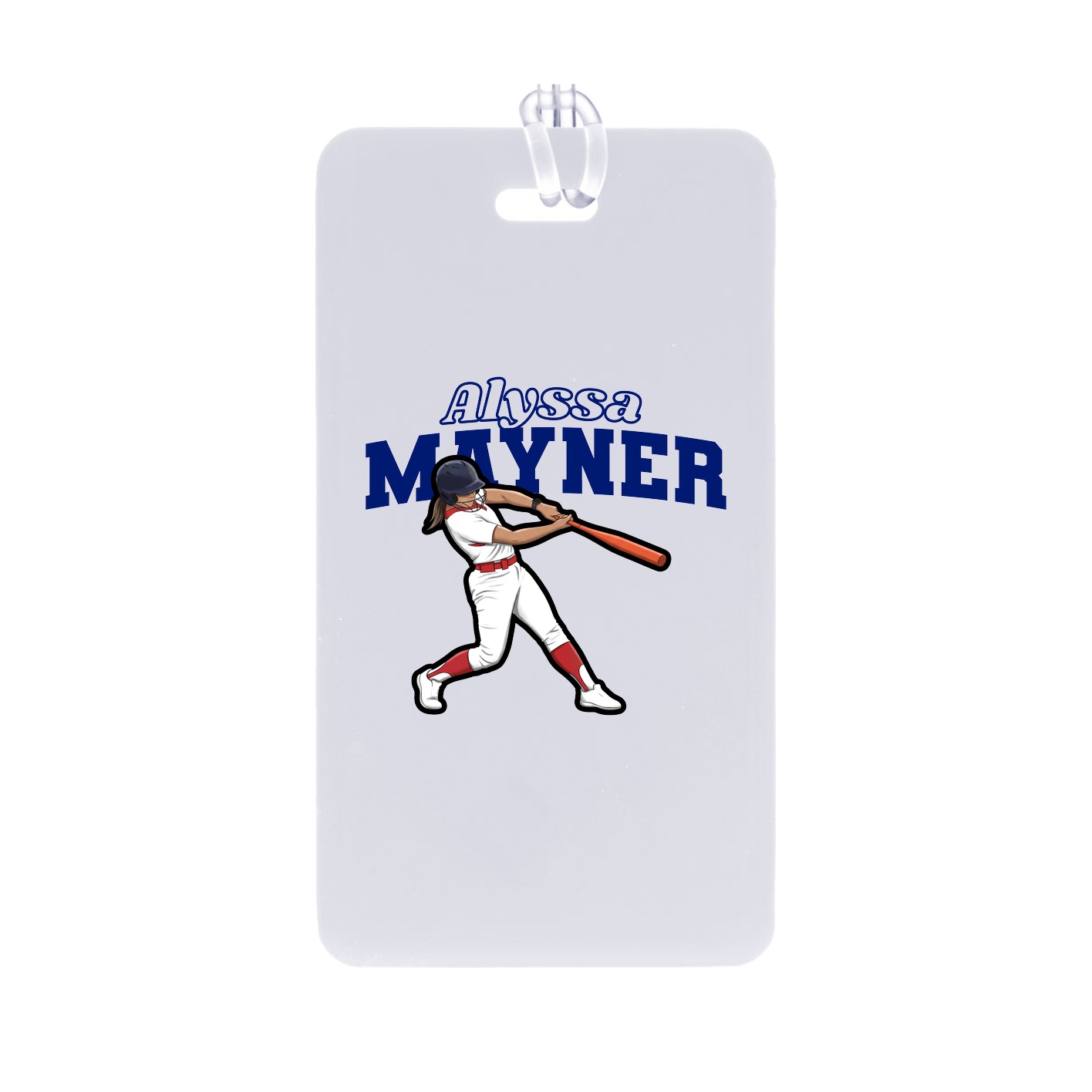 Bag Tag — Name Arch in Classic