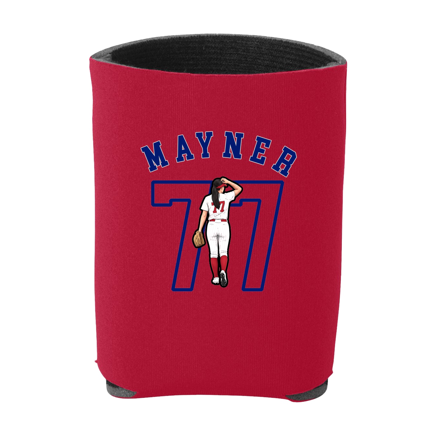 Can Holder — Shirsey Arch in Red