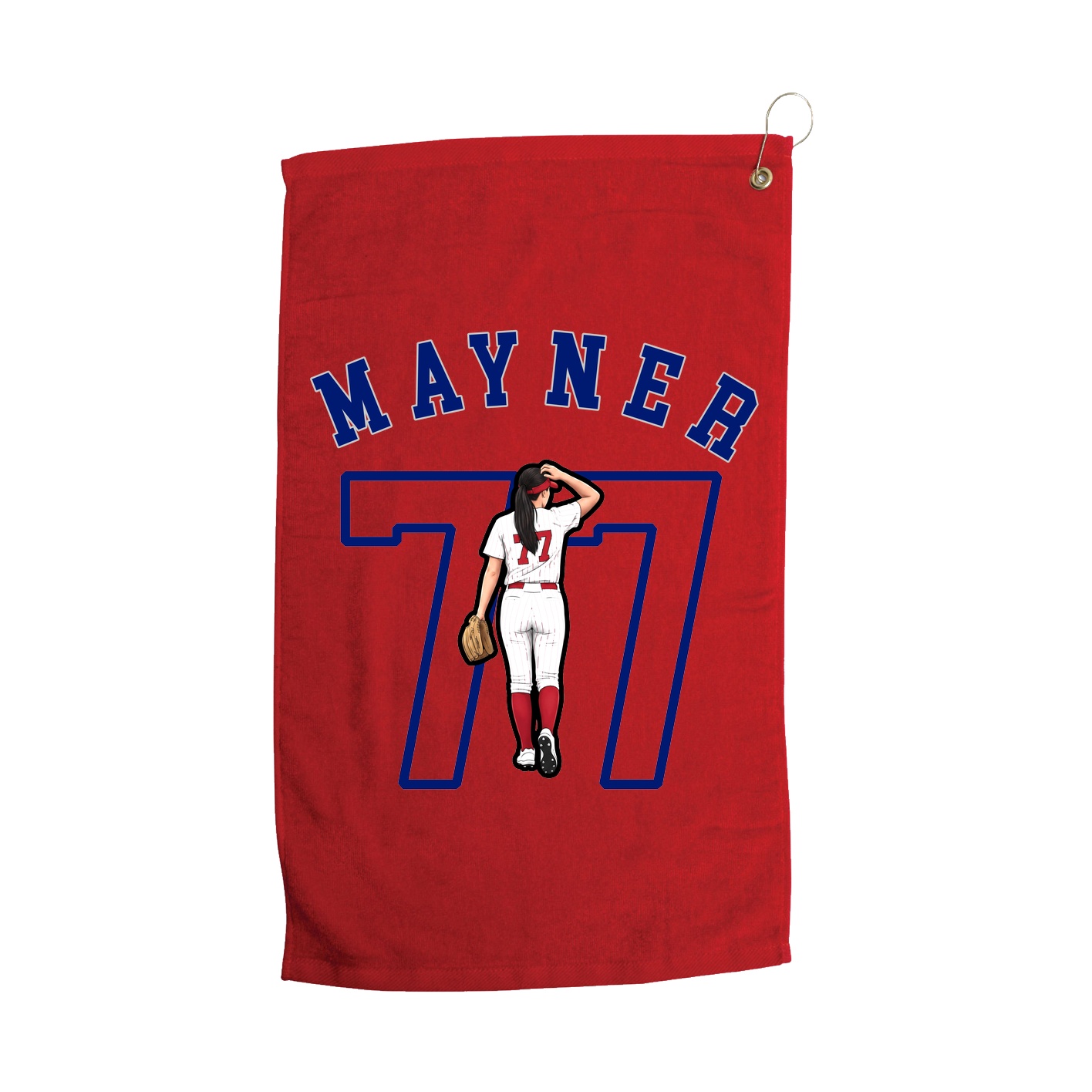 Golf Towel — Shirsey Arch in Red