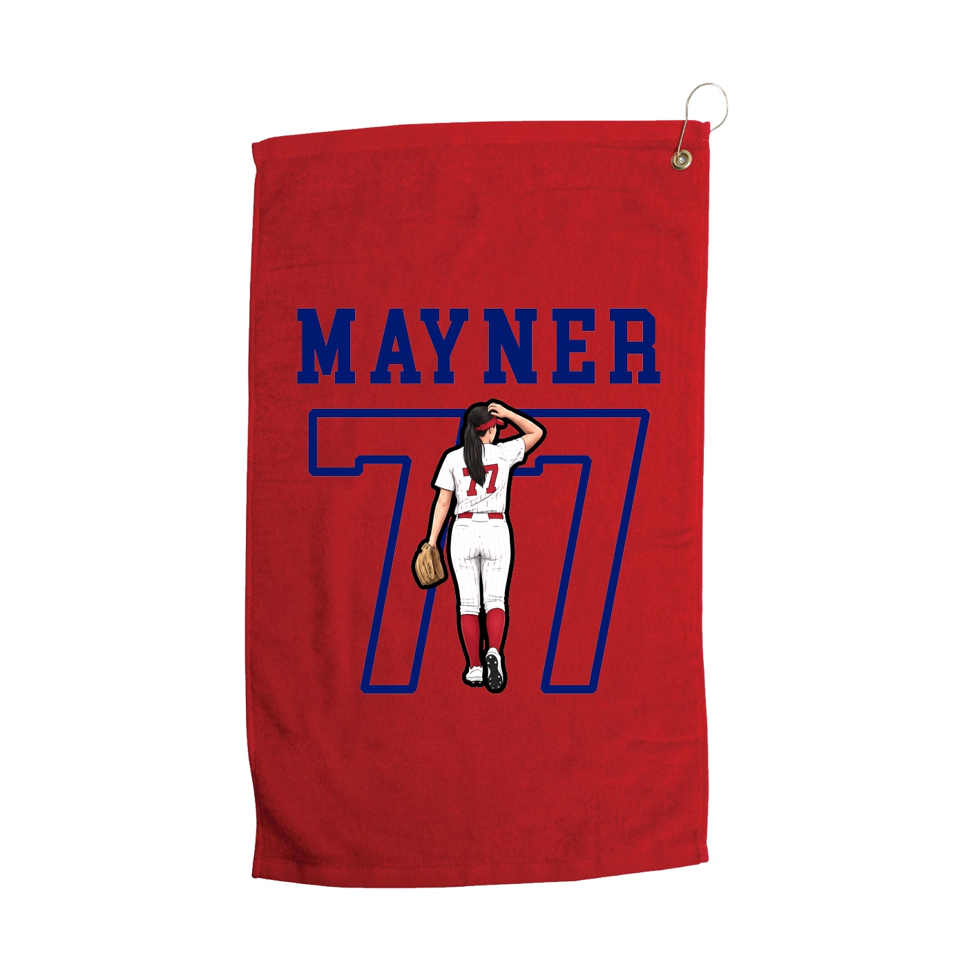 Golf Towel — Shirsey in Red