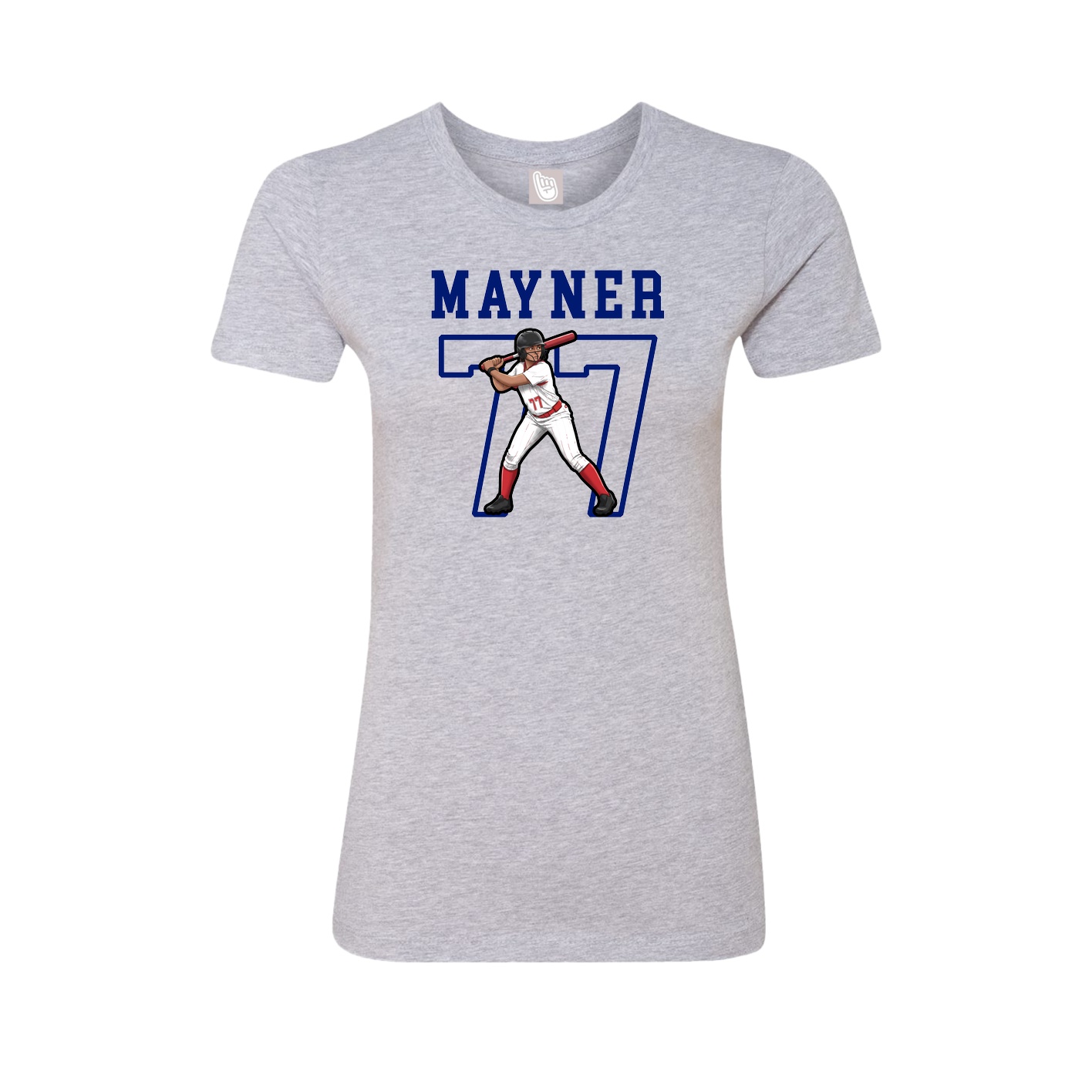 Fitted Women's Tee — Shirsey in Grey