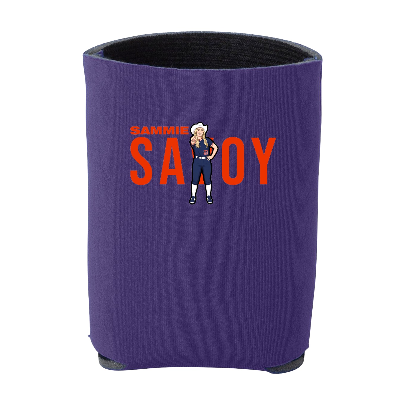 Can Holder — Player Name in Purple