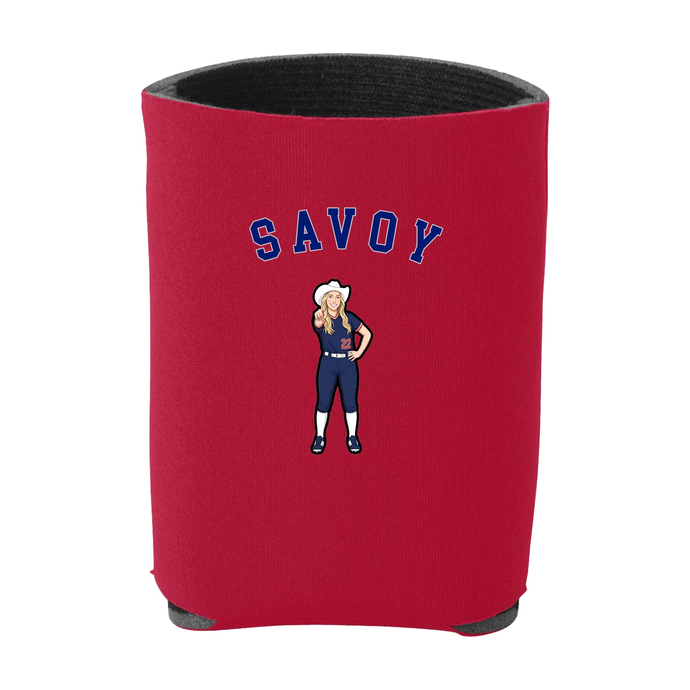 Can Holder — Shirsey Arch in Red
