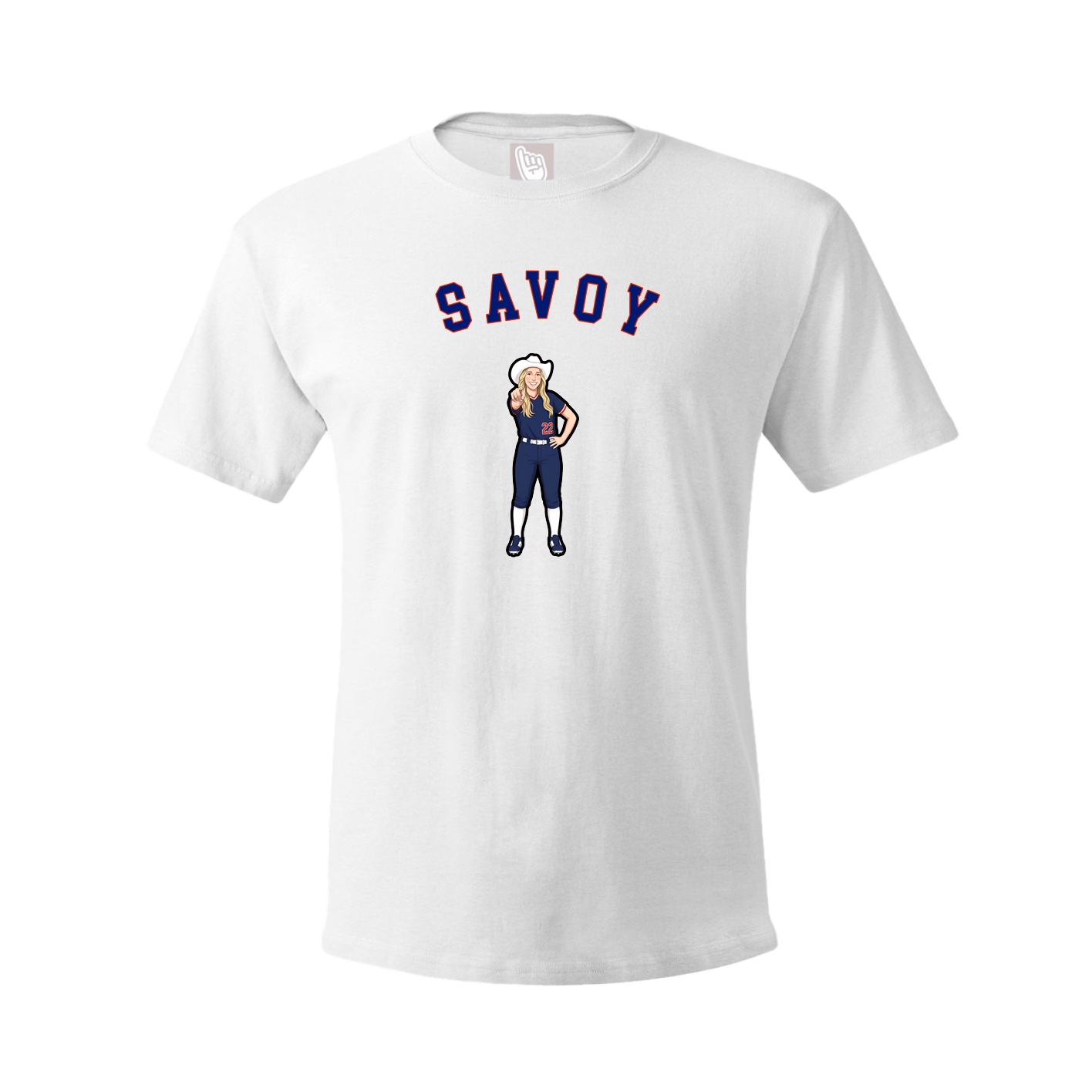 Tee — Shirsey Arch in White