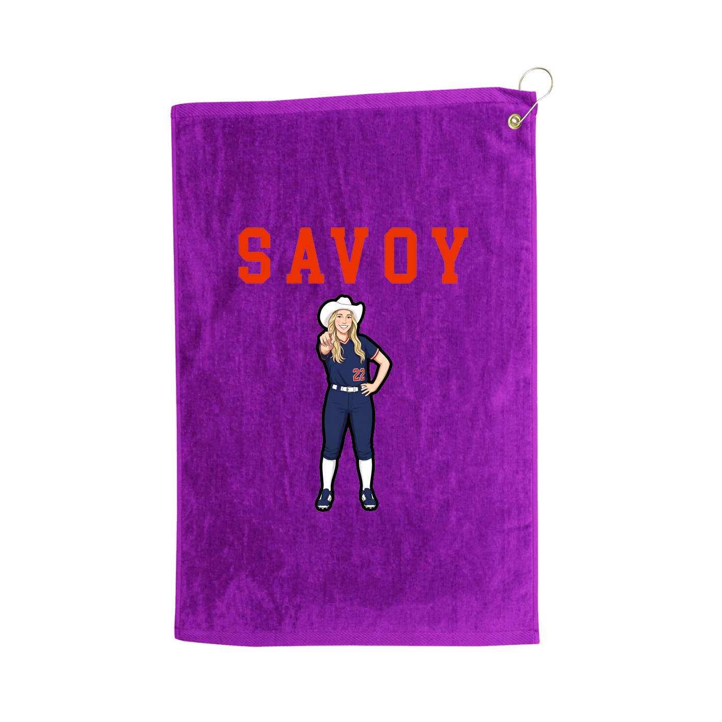 Golf Towel — Shirsey in Purple