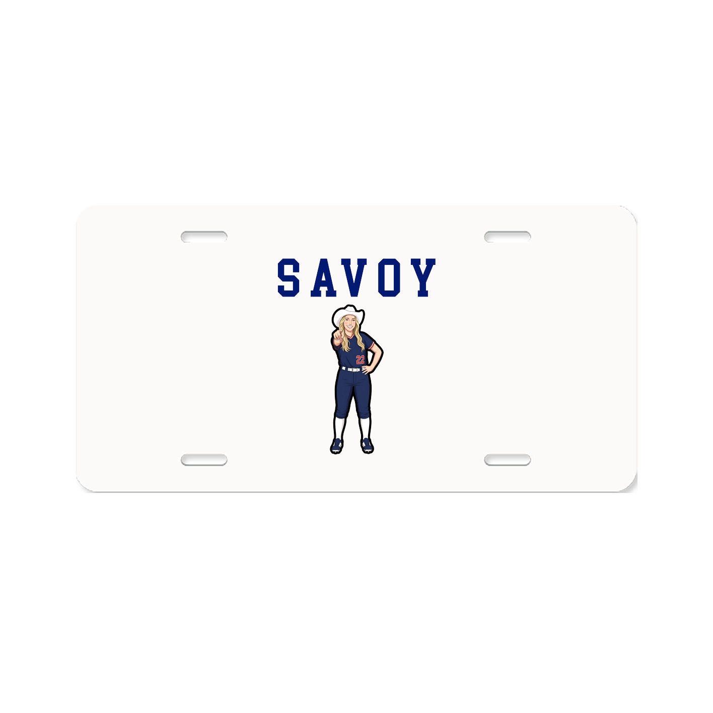 License Plate — Shirsey in Classic