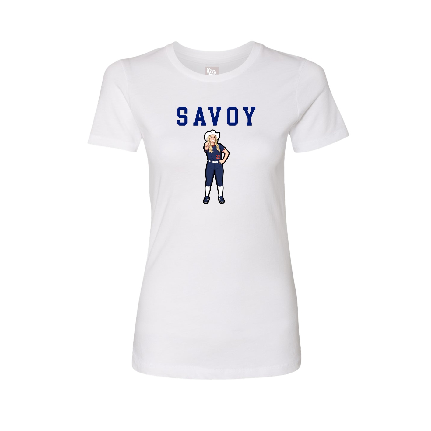 Fitted Women's Tee — Shirsey in White